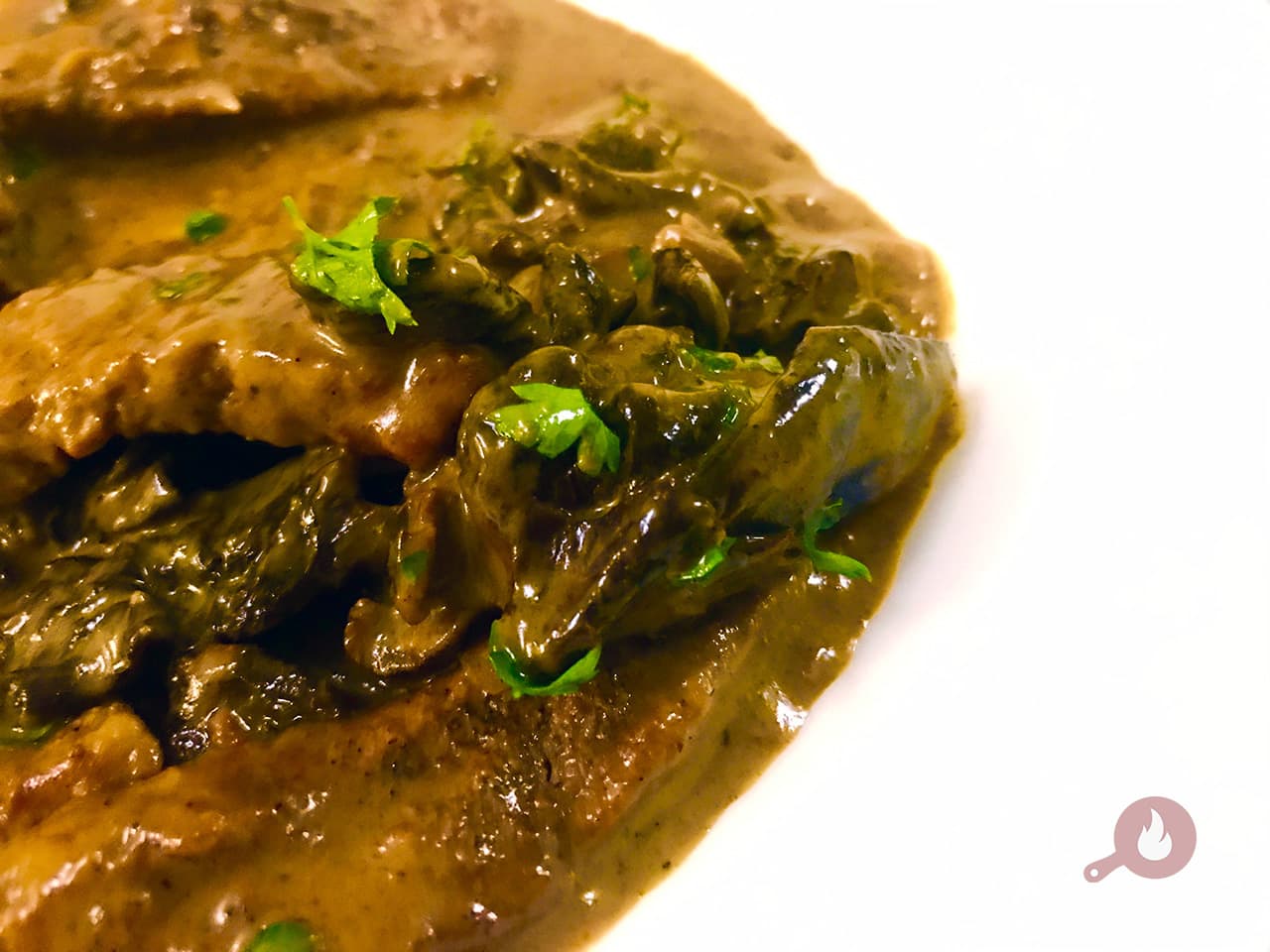 Filé Mignon ao Molho de Cogumelos